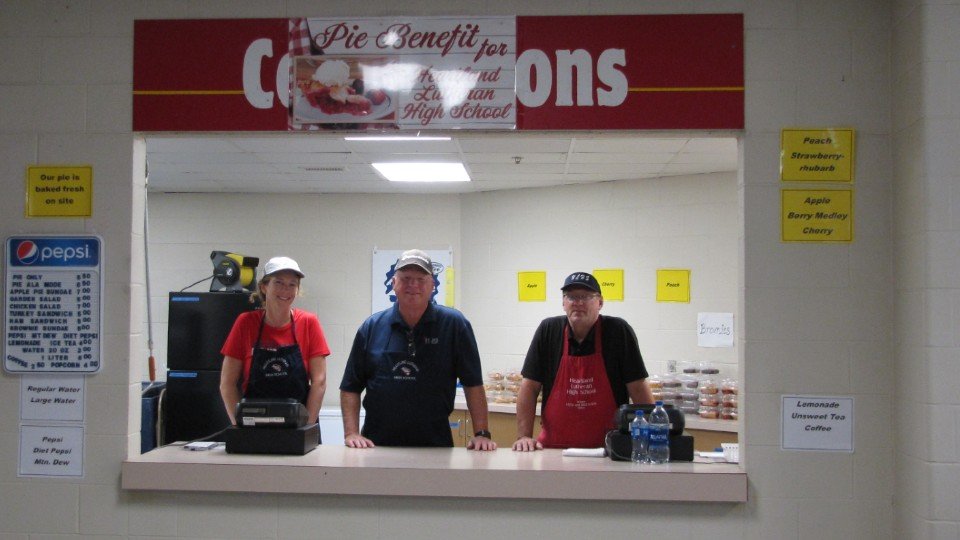 Heartland High School Pie Stand