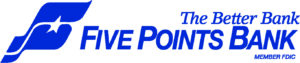 Five Points Bank Logo FInal Blue 1