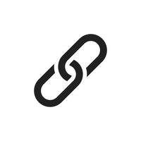 chain link icon free vector